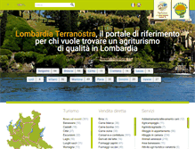 Tablet Screenshot of lombardia.terranostra.it